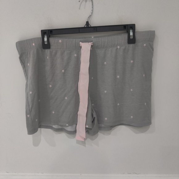 NWoT Felina Women's Soft Stretch Drawstring Sleep Shorts Gray Size L $35 EE210 - Picture 1 of 2